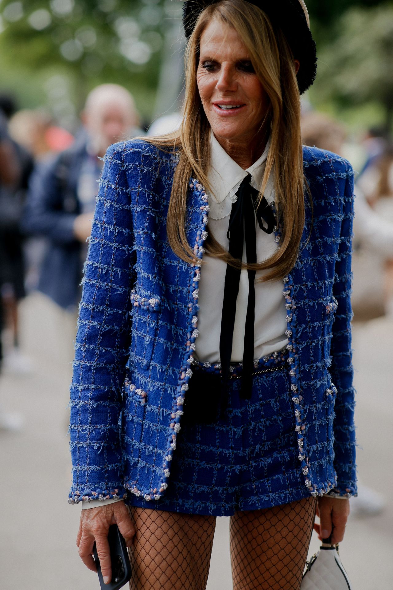 Anna Dello Russo – Arriving at Chanel Show in Paris 07/04/2023 • CelebMafia