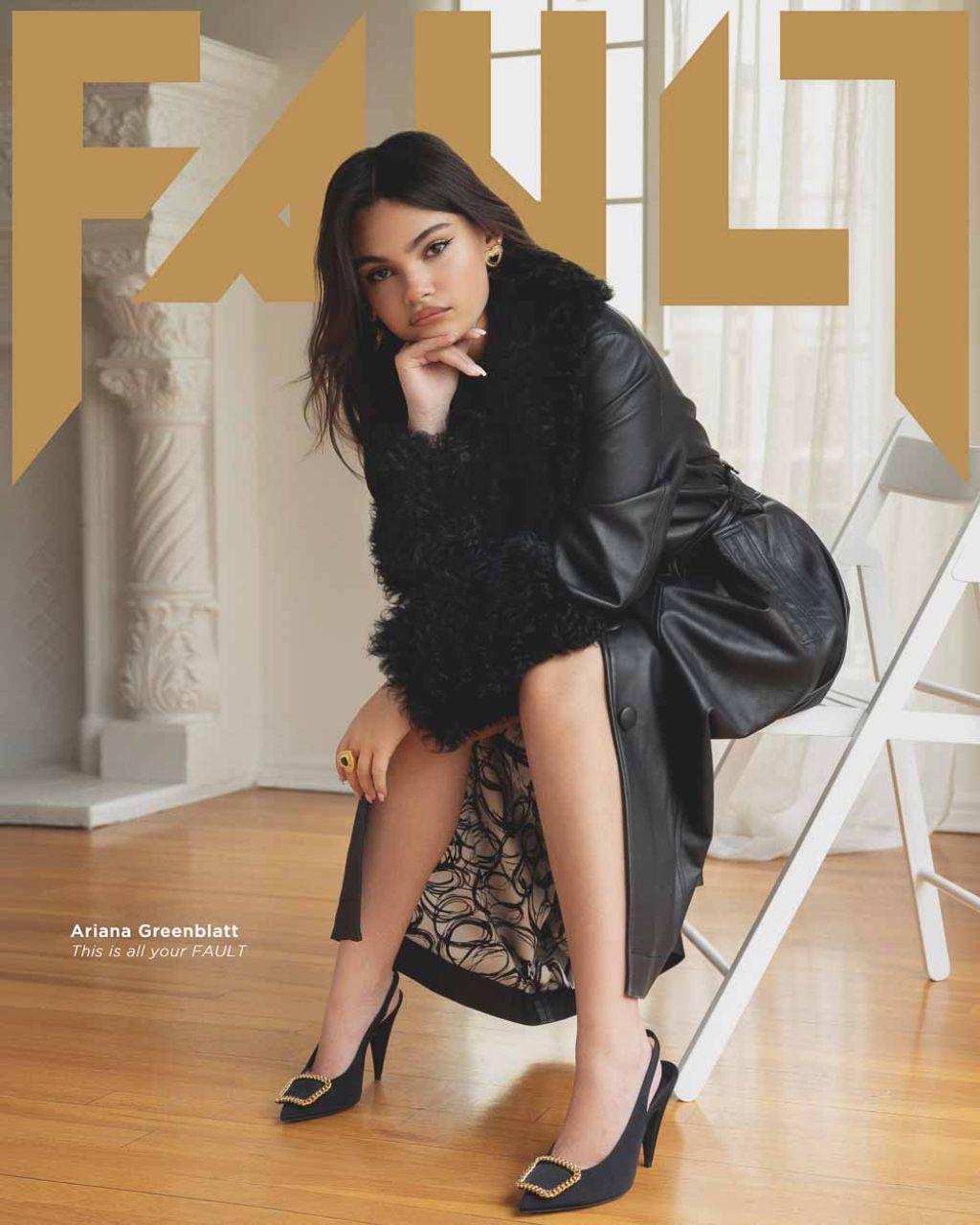 Ariana Greenblatt FAULT Magazine July 2023 • CelebMafia