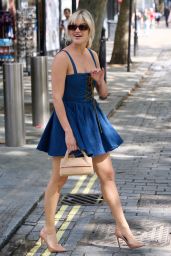 Ashley Roberts - Leaving the Global Radio Studios in London 07/17/2023