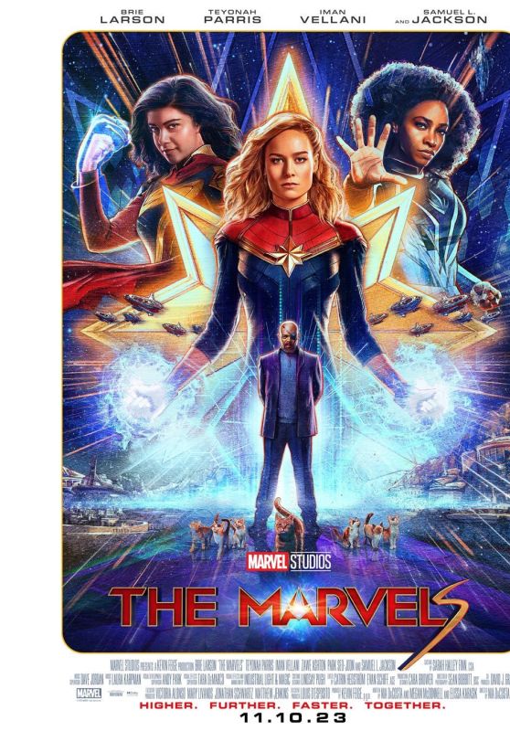 Brie Larson - "The Marvels" New Poster and Trailer 2023