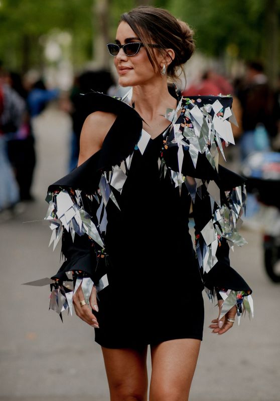 Camila Coelho Arriving at Alexandre Vauthier Show at Paris Fashion Week 07/04/2023