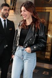 Camila Morrone at Her Hotel in Paris 07/02/2023