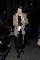 Cara Delevingne at The Twenty Two Hotel in London 07/10/2023