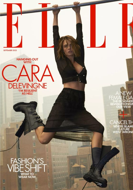 Cara Delevingne – ELLE Magazine UK September 2023 Cover