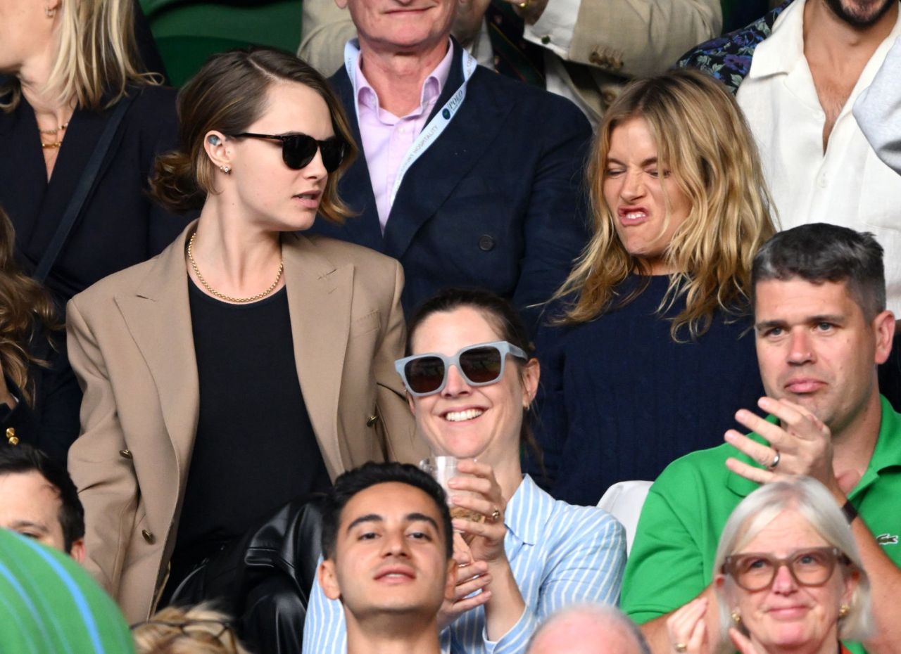 Cara Delevingne - Wimbledon Tennis Championships in London 07/10/2023