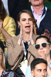 Cara Delevingne - Wimbledon Tennis Championships in London 07/10/2023