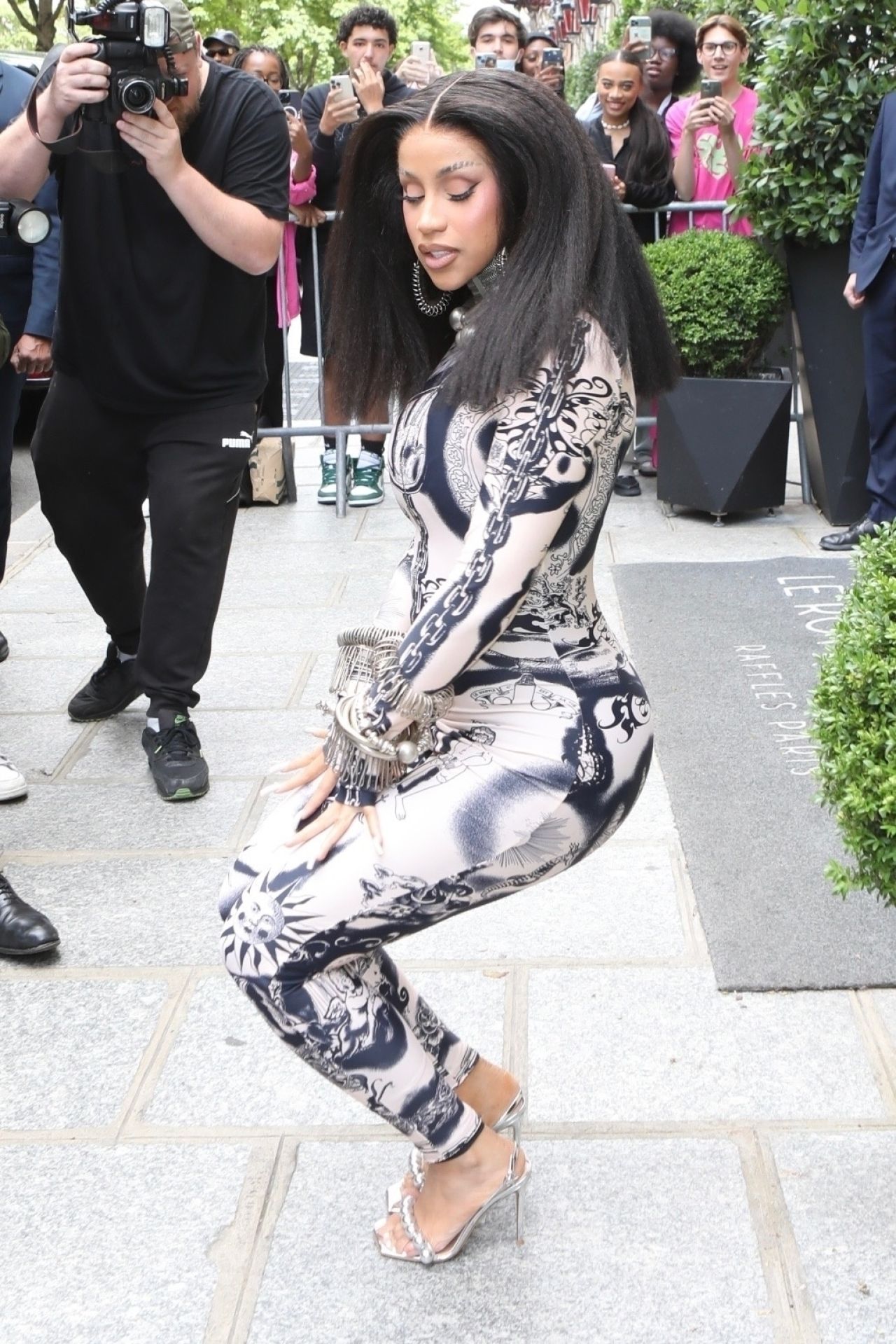 Cardi B – Jean Paul Gaultier Show At Paris Fashion Week 07/05/2023 ...