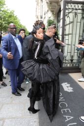 Cardi B - Leaving Balenciaga Fashion Show in Paris 07/05/2023