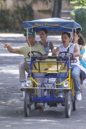 Caylee Cowan and Casey Affleck - Out in Rome 07/08/2023