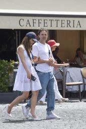 Caylee Cowan and Casey Affleck - Out in Rome 07/08/2023