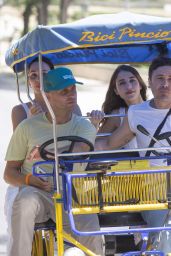 Caylee Cowan and Casey Affleck - Out in Rome 07/08/2023