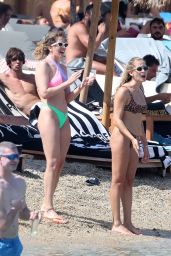 Chiara Ferragni on the Beach in Mykonos 07/15/2023