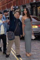 Eiza Gonzalez – Arrives at British Vogue X Self-portrait Summer Party in London 07/13/2023 (more photos)