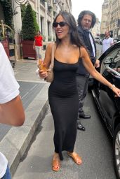 Eiza González - Leaving Her Hotel in Paris 07/07/2023