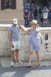 Elizabeth Banks and Max Handelman in Rome 06/30/2023