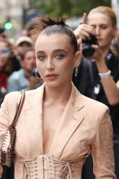 Emma Chamberlain – Arrives at the Jean Paul Gaultier Show at Paris Fashion Week 07/05/2023