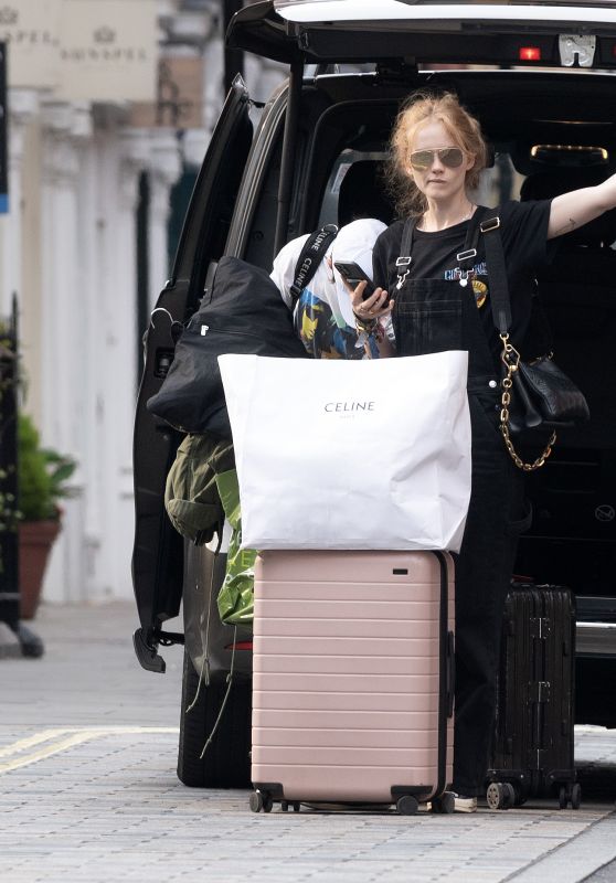 Emma Laird at the Chiltern Firehouse in London 06/29/2023