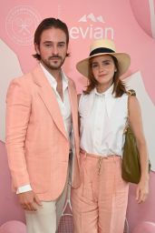 Emma Watson - Evian VIP Suite at the Wimbledon Championships in London 07/16/2023