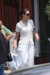 Emmy Rossum at Country Mart in Brentwood 07/30/2023