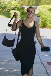 Francia Raisa - Out in West Hollywood 07/27/2023
