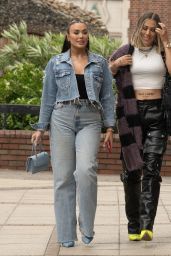 Frankie Sims, Demi Sims and Megan Barton-Hanson - Out in Brentwood 07/15/2023