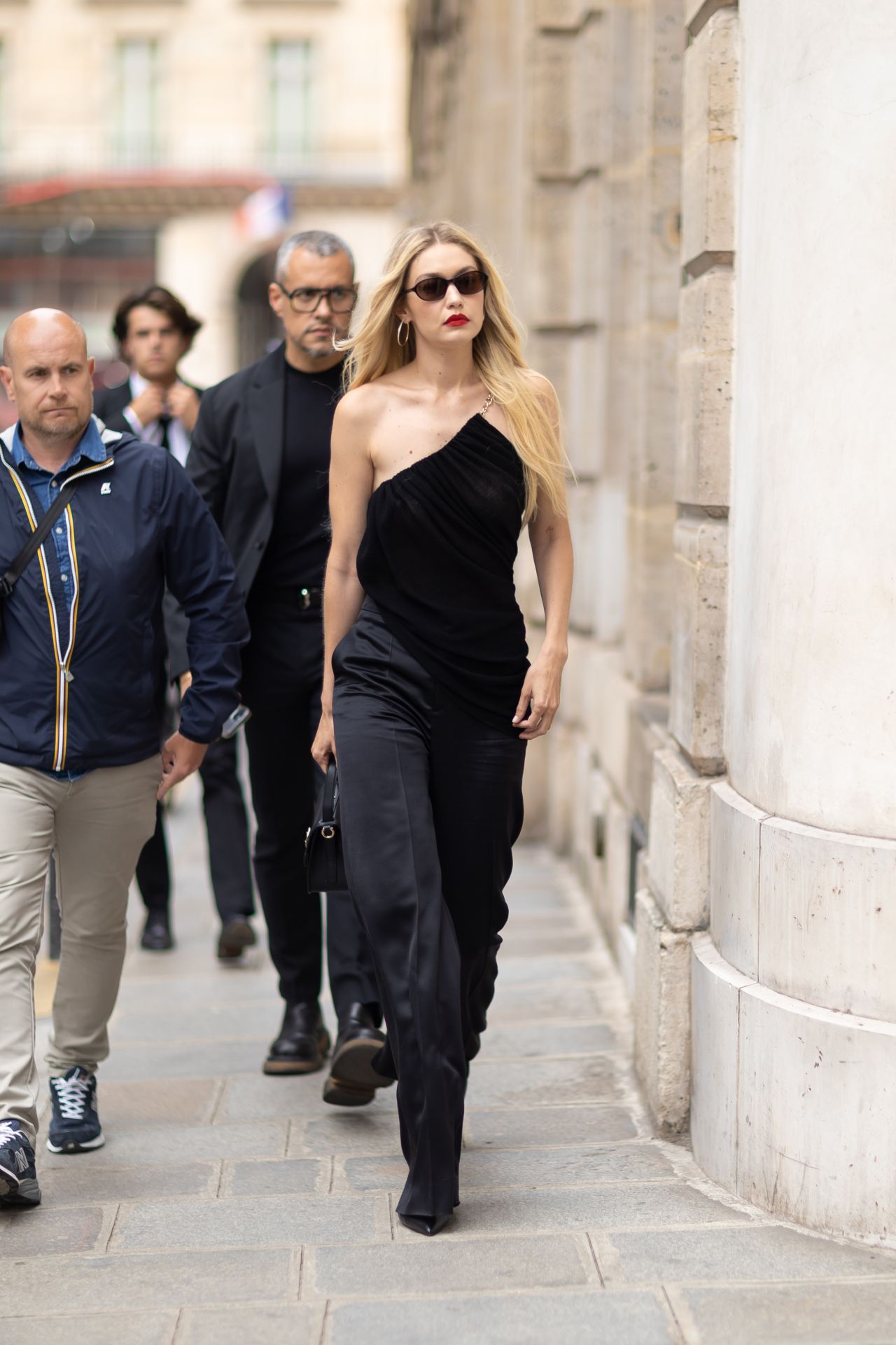 Gigi Hadid Wearing a Chloe Bag in Paris 06/29/2023 • CelebMafia