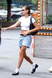 Hailey Rhode Bieber Summer Street Style - New York 07/19/2023