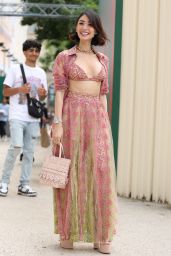 Heart Evangelista – Arrives at the Elie Saab Show at Paris Fashion Week 07/05/2023