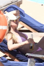Heidi Klum in a Bikini on Vacation in Porto Cervo 07/15/2023