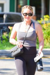 Hilary Duff at a Gym in Studio City 07/12/2023