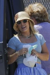 Hilary Duff at the Park in LA 07/21/2023