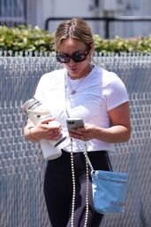 Hilary Duff - Heads to a Workout in Studio City 07/07/2023