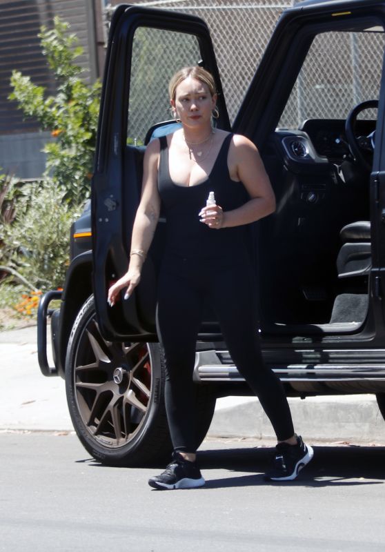Hilary Duff - Out in Los Angeles 07/14/2023