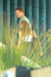 Irina Shayk and Tom Brady at The Bel Air Hotel 07/24/2023