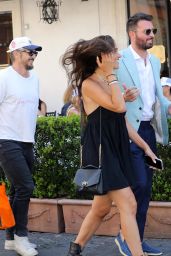 Izabel Pakzad at Bolognese Restaurant in Rome 07/05/2023 • CelebMafia