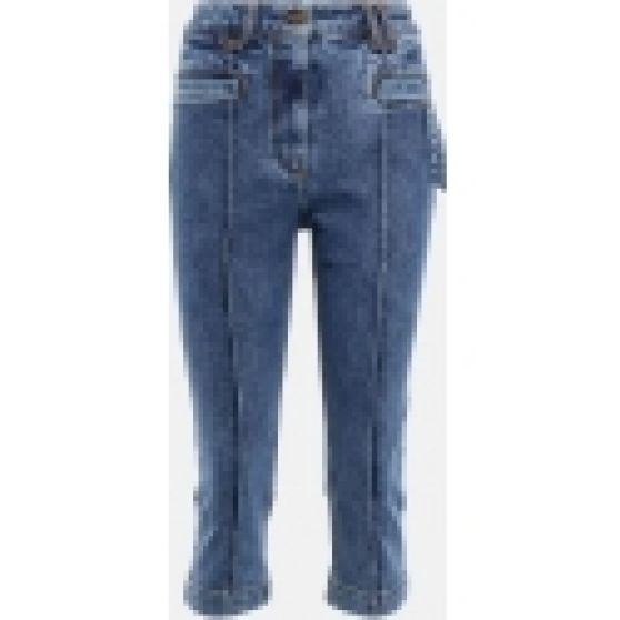 Jacquemus Blue Le Raphia ‘le De Nimes Alca’ Jeans