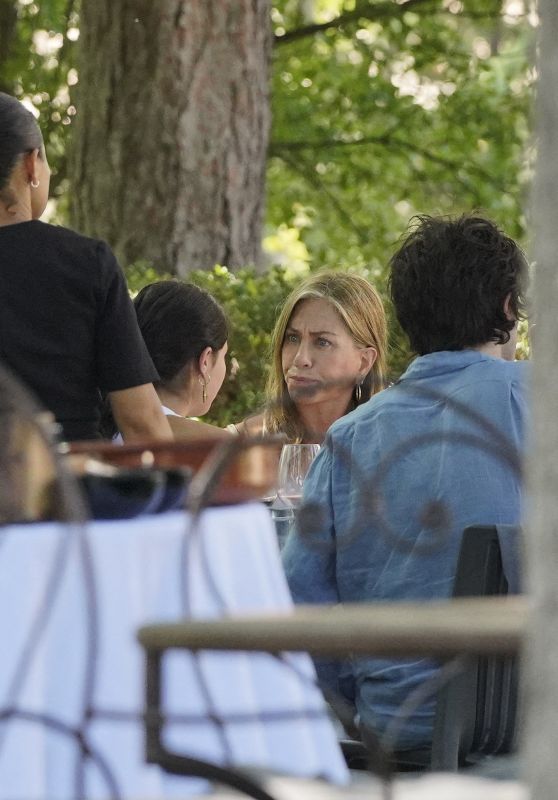 Jennifer Aniston at a Luxury Resort in Provence 07/20/2023