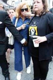 Jessica Chastain – “Rock the City for a Fair Contract” Rally at Times Square 07/25/2023