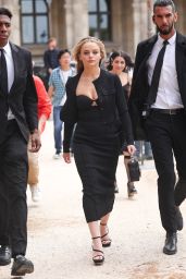 Joey King - Arriving at the Elie Saab Show in Paris 07/05/2023