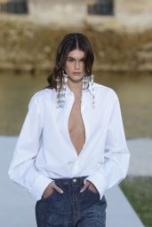 Kaia Gerber - Walks Valentino Haute Couture Fall/Winter 2023/2024 Show in Chantilly 07/05/2023