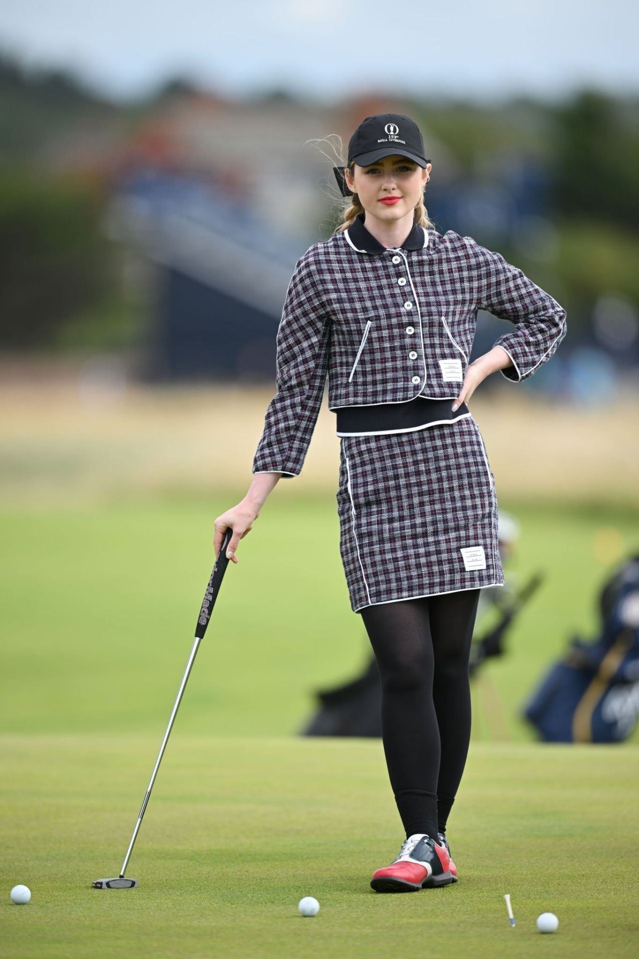 Kathryn Newton The Open Invitational At Royal Liverpool Golf Club In 