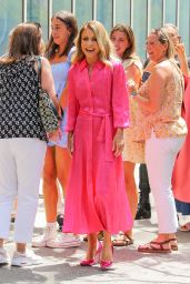Kelly Ripa Outside the "Live with Kelly and Mark" at ABC Studios in New York 07/24/2023