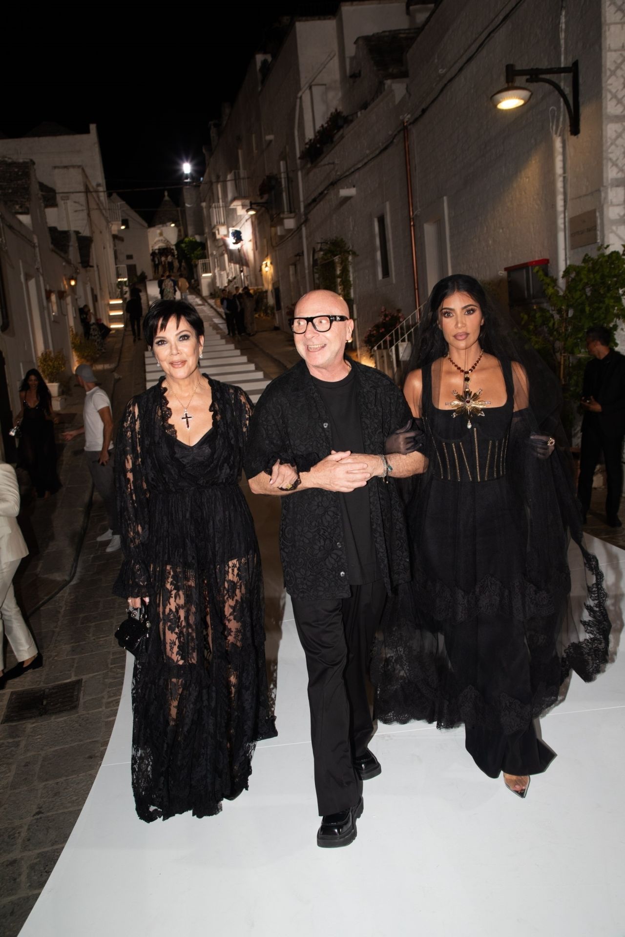 Kim Kardashian and Kris Jenner - Dolce & Gabbana's Alta Moda