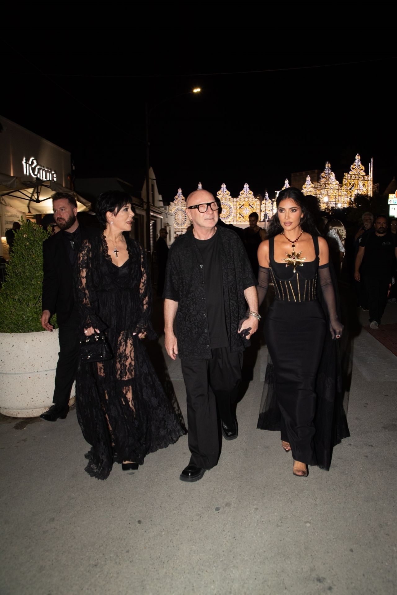 Kim Kardashian and Kris Jenner - Dolce & Gabbana's Alta Moda