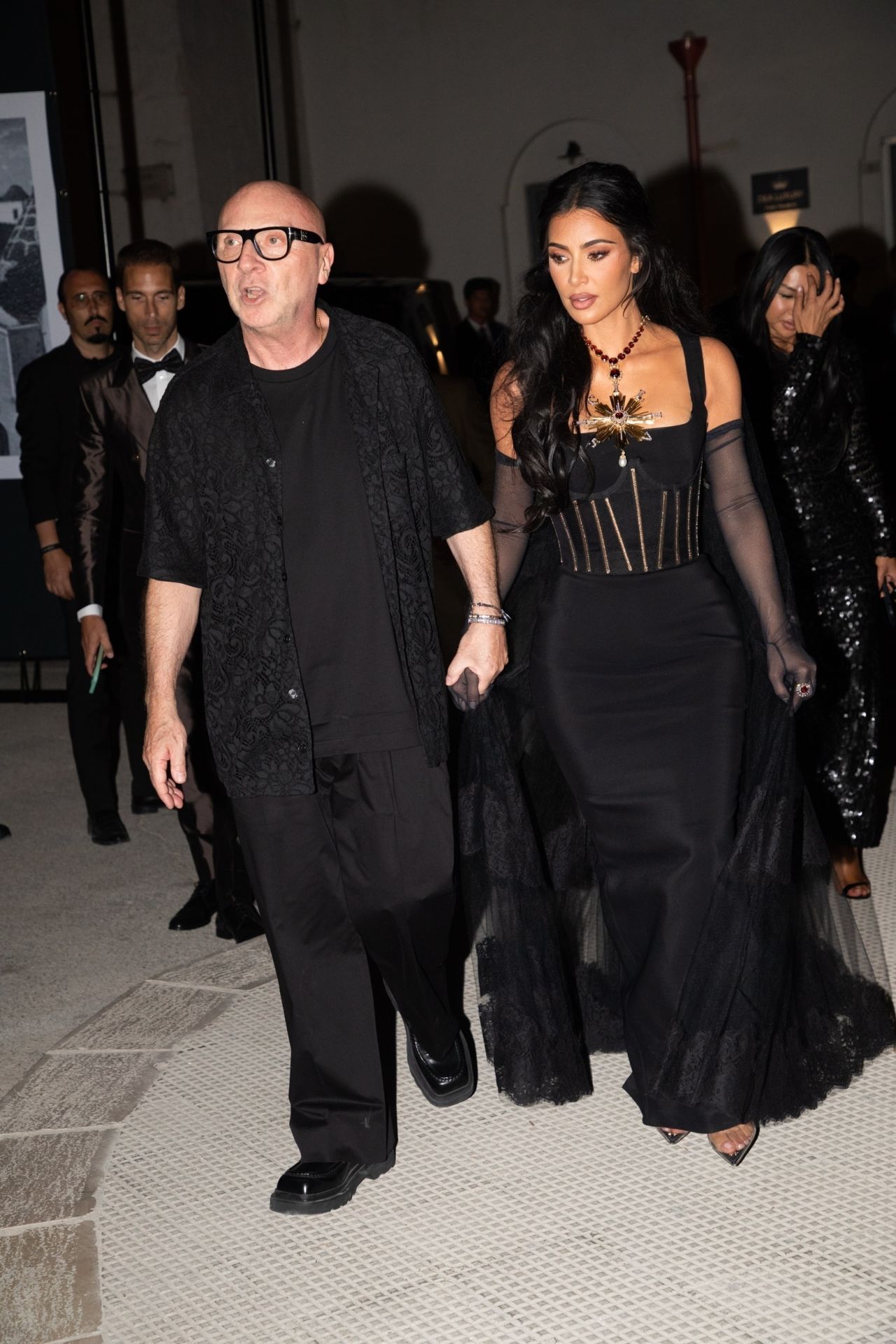 Kim Kardashian and Kris Jenner - Dolce & Gabbana's Alta Moda