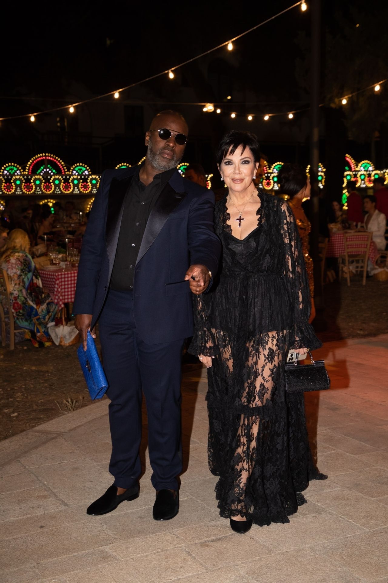 Kim Kardashian and Kris Jenner - Dolce & Gabbana's Alta Moda