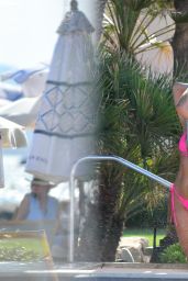Kimberley Garner in a Bikini at the Cheval Blanc Hotel in Saint-Tropez 07/21/2023