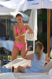 Kimberley Garner in a Bikini at the Cheval Blanc Hotel in Saint-Tropez 07/21/2023