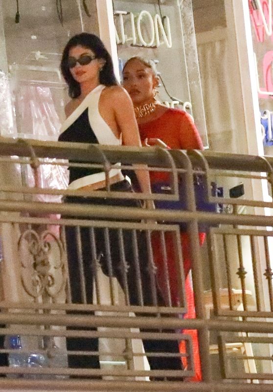 Kylie Jenner and Jordyn Woods - Heading to a Sushi Restaurant in LA 07/15/2023