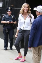 Lara Spencer – Leaving GMA Studios in New York 07/07/2023